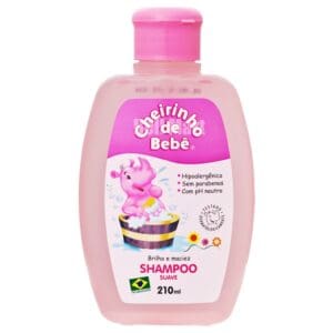 Cheirinho de Bebê Shampoo Rosa 330ml