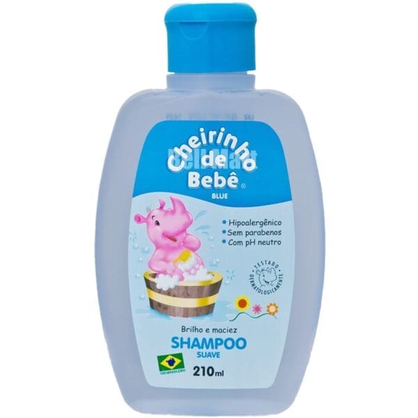 Cheirinho de Bebê Shampoo Azul 330ml