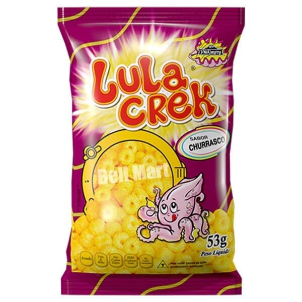 Lula Crek Salgadinho Churrasco 53g