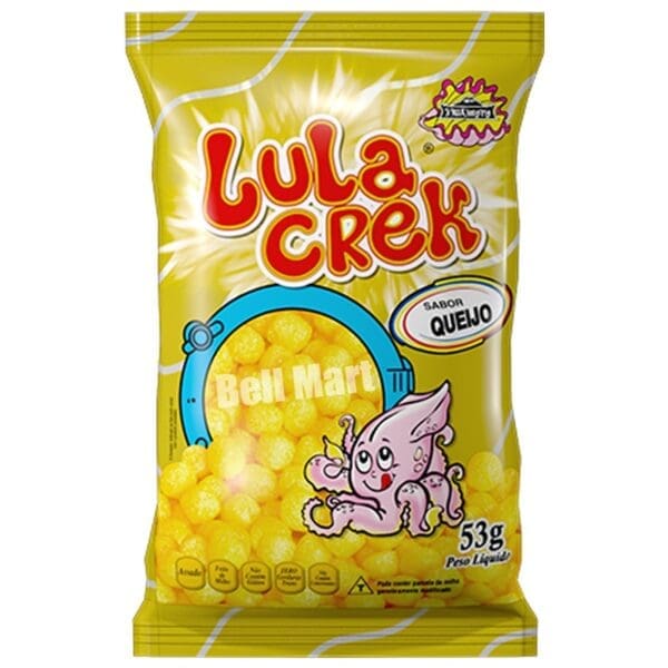 Lula Crek Salgadinho Queijo 53g