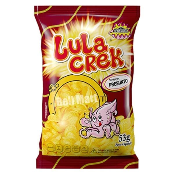 Lula Crek Salgadinho Presunto 53g