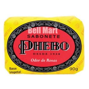 Phebo Sabonete Odor de Rosas 90g - Amarelo