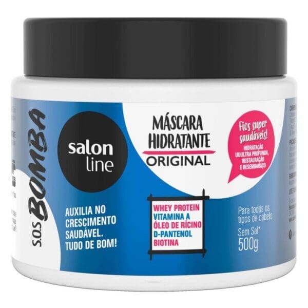 Salon Line SOS Bomba Original Mascara de Tratamento 500g